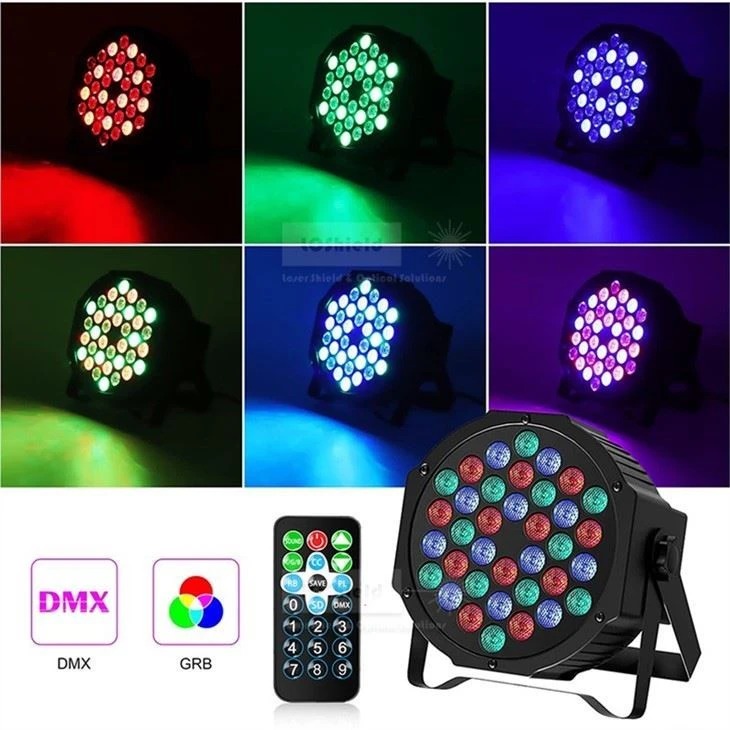Proyector de Luces de escenario para fiestas LED RGB - Image 4