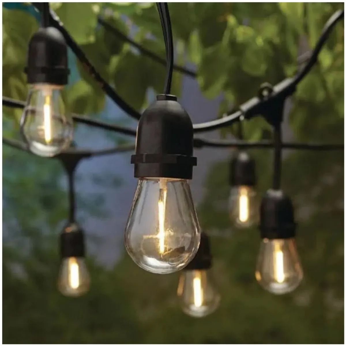 Guirnalda LED 5 Metros con 10 Focos con Panel Solar - Image 2